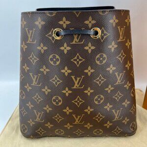 LOUIS VUITTON Monogram NeoNoe Bucket Bag-No Box